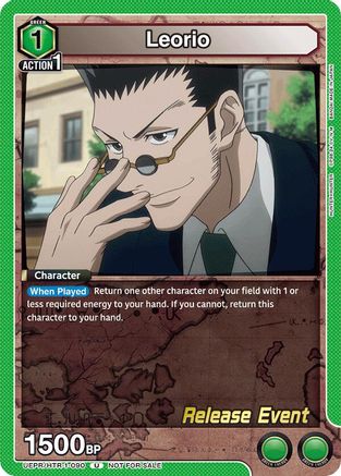 Image of Leorio (090) (UEPR/HTR-1-090) - UE02BT HUNTER X HUNTER Release Event Cards