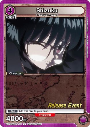 Image of Shizuku (111) (UEPR/HTR-1-111) - UE02BT HUNTER X HUNTER Release Event Cards
