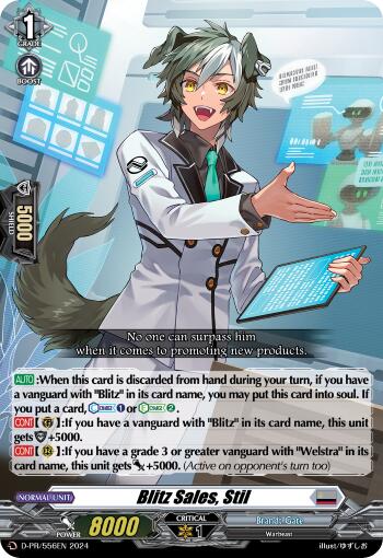 Image of Blitz Sales, Stil (D-PR/556EN) [D Promo Cards]