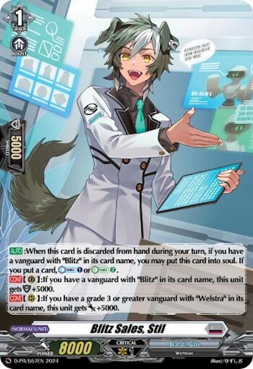 Image of Blitz Sales, Stil (Foil) (D-PR/557EN) [D Promo Cards]