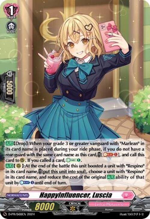Image of HappyInfluencer, Luscia (Foil) (D-PR/569EN) [D Promo Cards]