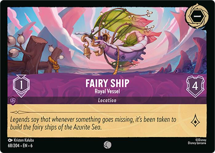 Image of Fairy Ship - Royal Vessel (68/204) [Azurite Sea]