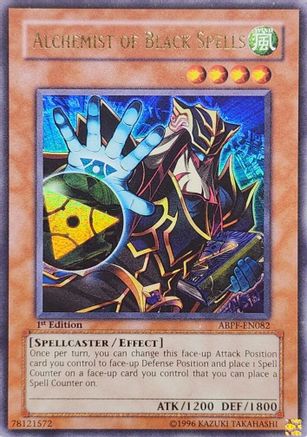 Image of Alchemist of Black Spells [ABPF-EN082] Ultimate Rare