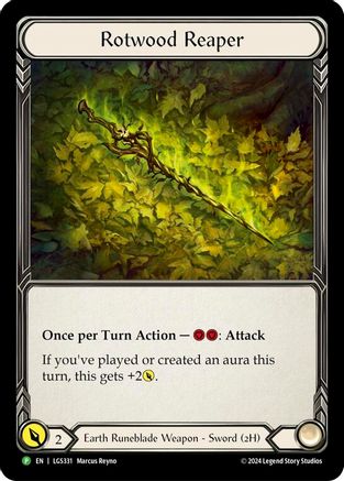 Image of Rotwood Reaper [LGS331] (Promo)  Rainbow Foil