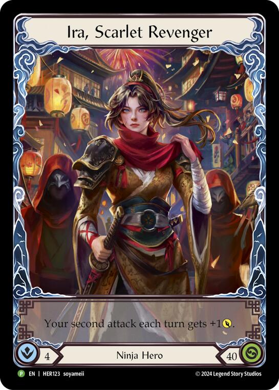 Image of Ira, Scarlet Revenger [HER123] (Promo)  Rainbow Foil
