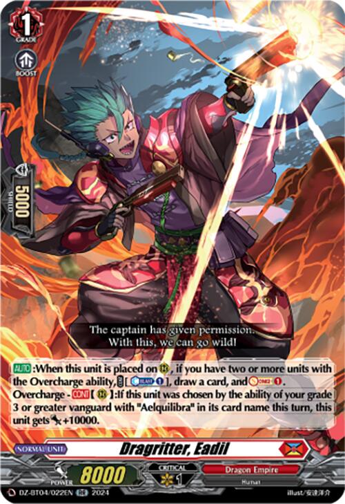 Image of Dragritter, Eadil (DZ-BT04/022EN) [Destined Showdown]