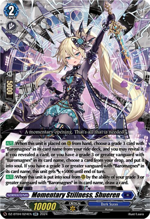 Image of Momentary Stillness, Shueren (DZ-BT04/024EN) [Destined Showdown]