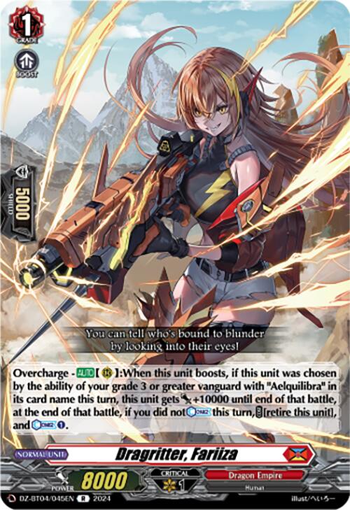 Image of Dragritter, Fariiza (DZ-BT04/045EN) [Destined Showdown]