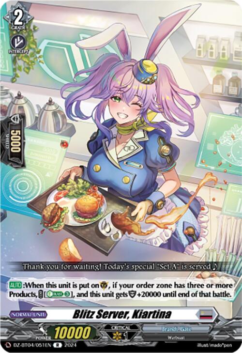 Image of Blitz Server, Kiartina (DZ-BT04/051EN) [Destined Showdown]