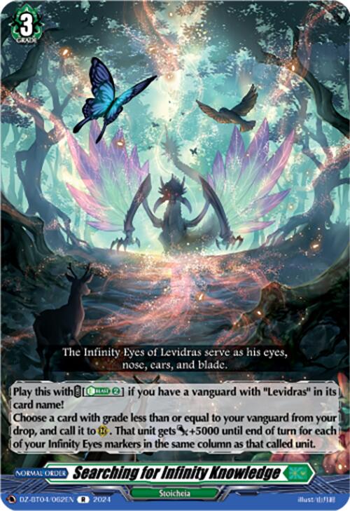 Image of Searching for Infinity Knowledge (DZ-BT04/062EN) [Destined Showdown]