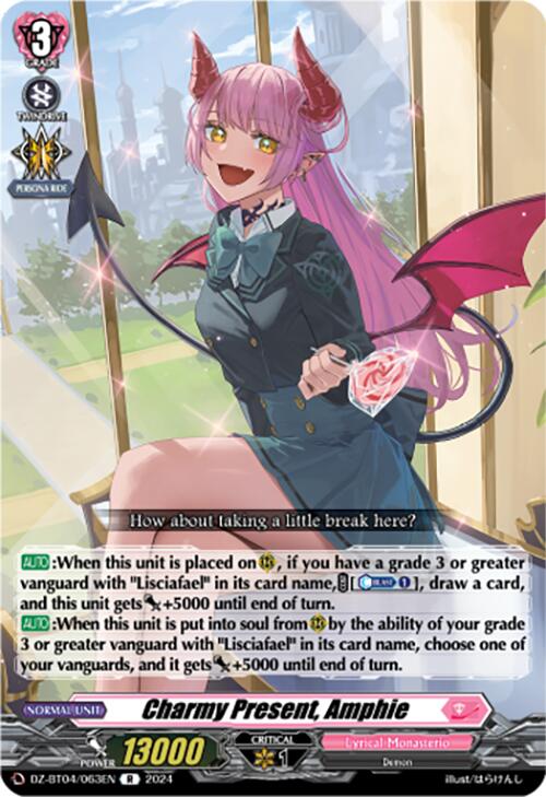 Image of Charmy Present, Amphie (DZ-BT04/063EN) [Destined Showdown]