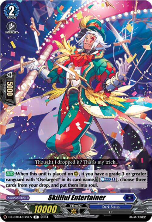 Image of Skillful Entertainer (DZ-BT04/079EN) [Destined Showdown]