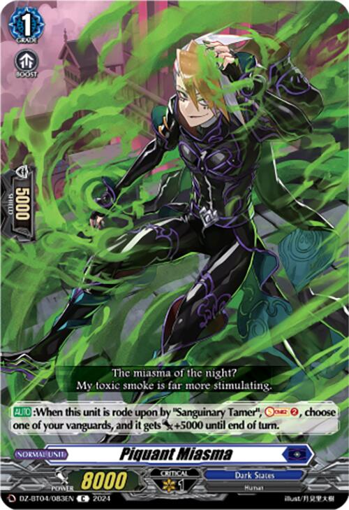 Image of Piquant Miasma (DZ-BT04/083EN) [Destined Showdown]