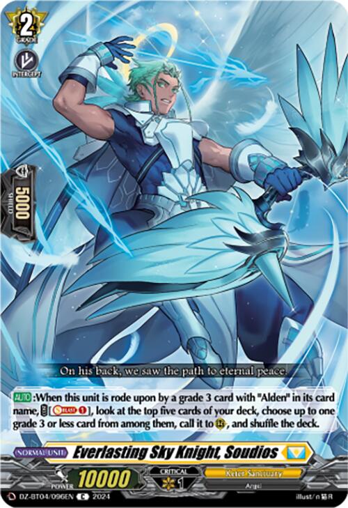 Image of Everlasting Sky Knight, Soudios (DZ-BT04/096EN) [Destined Showdown]
