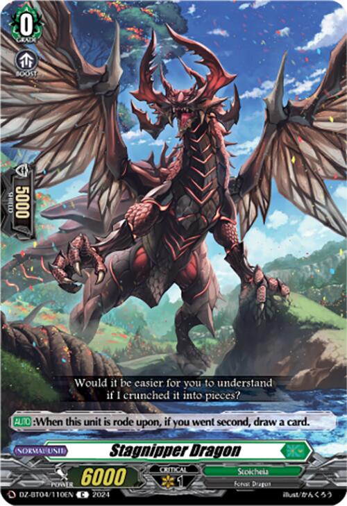 Image of Stagnipper Dragon (DZ-BT04/110EN) [Destined Showdown]