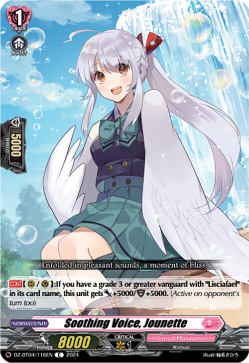 Image of Soothing Voice, Jounette (DZ-BT04/116EN) [Destined Showdown]