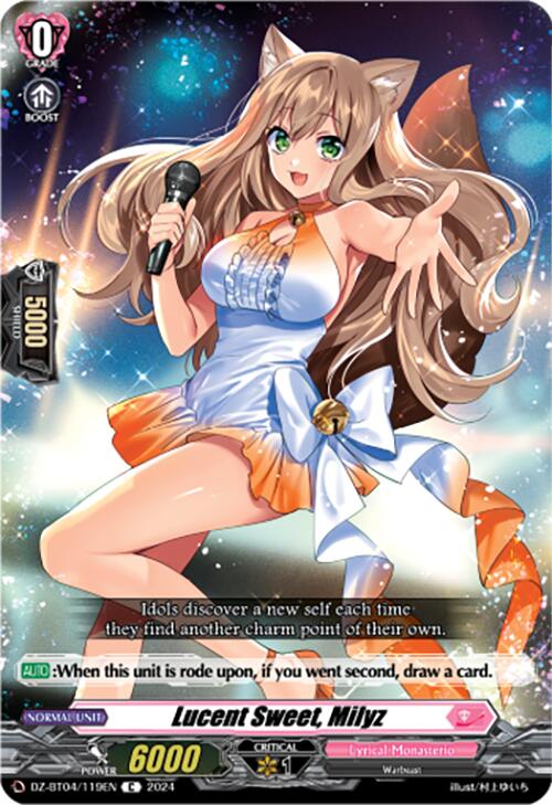 Image of Lucent Sweet, Milyz (DZ-BT04/119EN) [Destined Showdown]