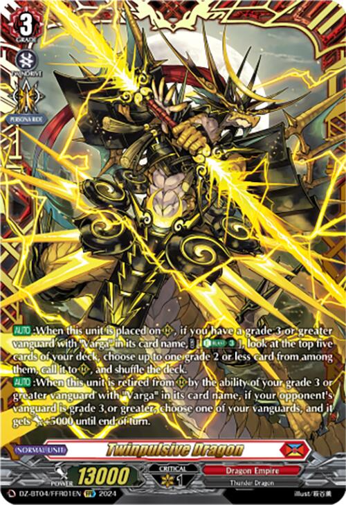 Image of Twinpulsive Dragon (DZ-BT04/FFR01EN) [Destined Showdown]