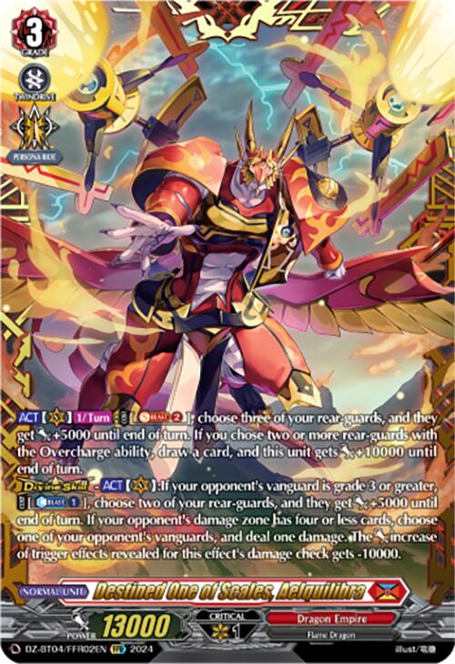 Image of Destined One of Scales, Aelquilibra (DZ-BT04/FFR02EN) [Destined Showdown]