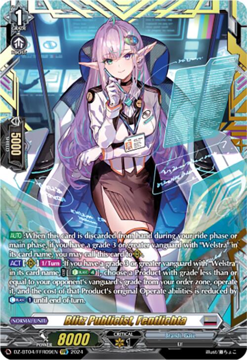 Image of Blitz Publicist, Fentlichta (DZ-BT04/FFR09EN) [Destined Showdown]