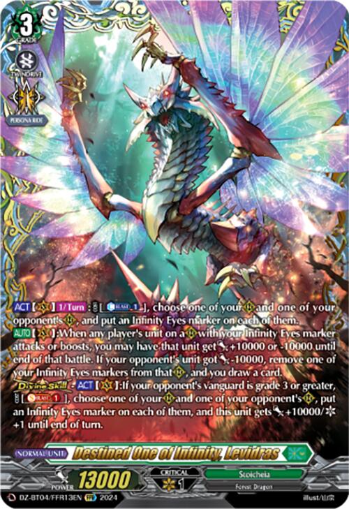 Image of Destined One of Infinity, Levidras (DZ-BT04/FFR13EN) [Destined Showdown]