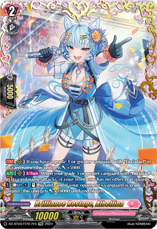 Image of Brilliance Restage, Albellina (DZ-BT04/FFR17EN) [Destined Showdown]