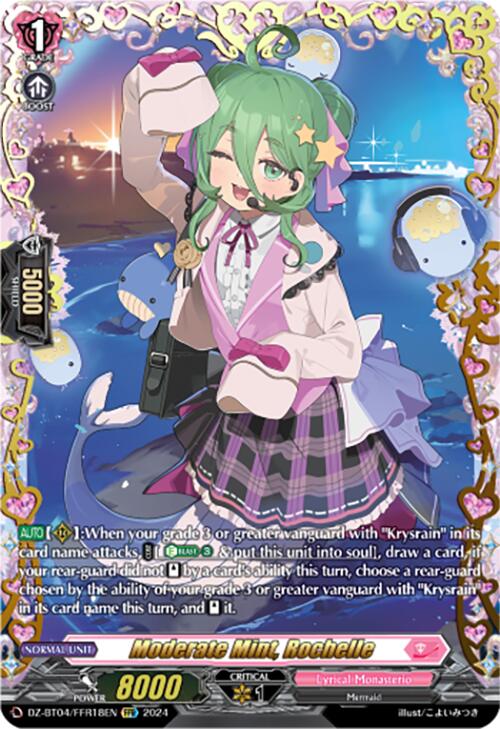 Image of Moderate Mint, Rochelle (DZ-BT04/FFR18EN) [Destined Showdown]