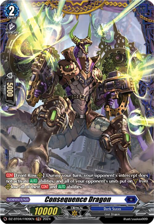 Image of Consequence Dragon (DZ-BT04/FR09EN) [Destined Showdown]