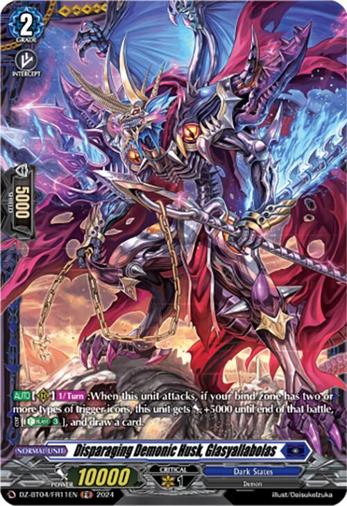 Image of Disparaging Demonic Husk, Glasyallabolas (DZ-BT04/FR11EN) [Destined Showdown]