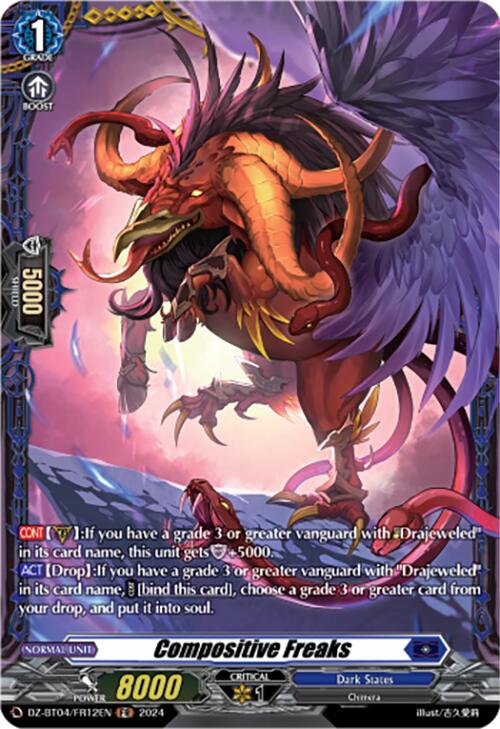 Image of Compositive Freaks (DZ-BT04/FR12EN) [Destined Showdown]