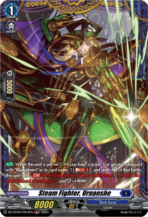 Image of Steam Fighter, Urnanshe (DZ-BT04/FR14EN) [Destined Showdown]