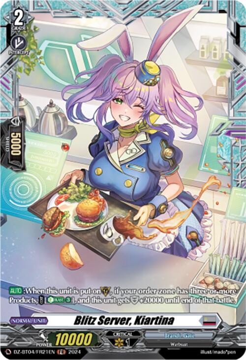 Image of Blitz Server, Kiartina (DZ-BT04/FR21EN) [Destined Showdown]