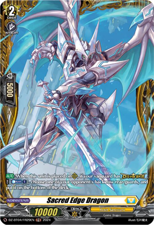 Image of Sacred Edge Dragon (DZ-BT04/FR29EN) [Destined Showdown]