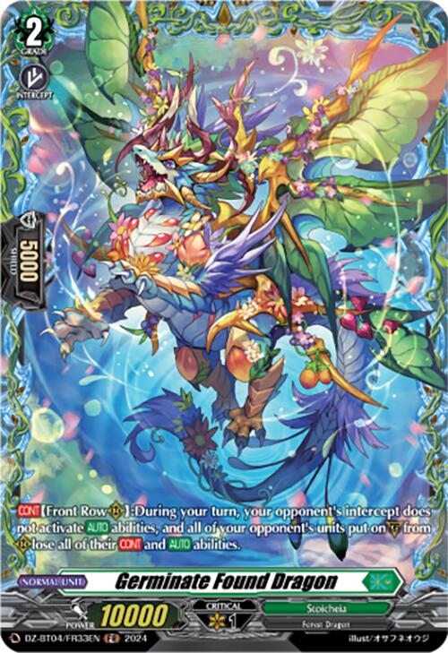 Image of Germinate Found Dragon (DZ-BT04/FR33EN) [Destined Showdown]