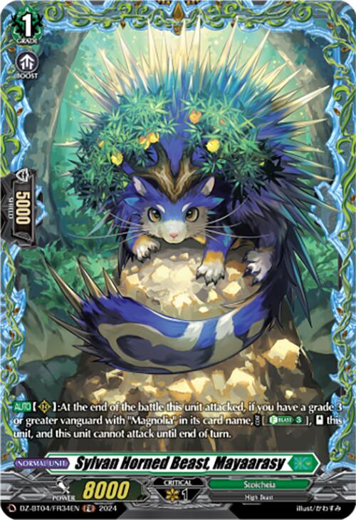 Image of Sylvan Horned Beast, Mayaarasy (DZ-BT04/FR34EN) [Destined Showdown]