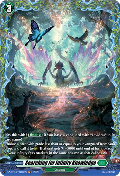Image of Searching for Infinity Knowledge (DZ-BT04/FR40EN) [Destined Showdown]
