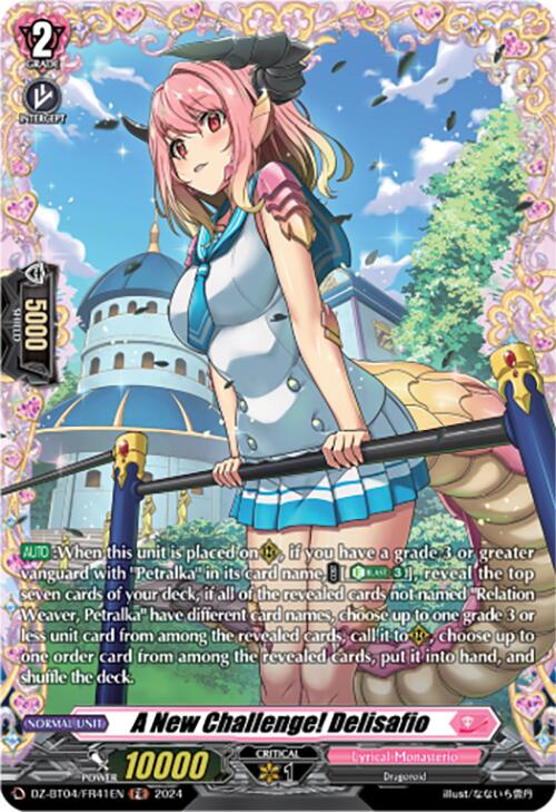 Image of A New Challenge! Delisafio (DZ-BT04/FR41EN) [Destined Showdown]