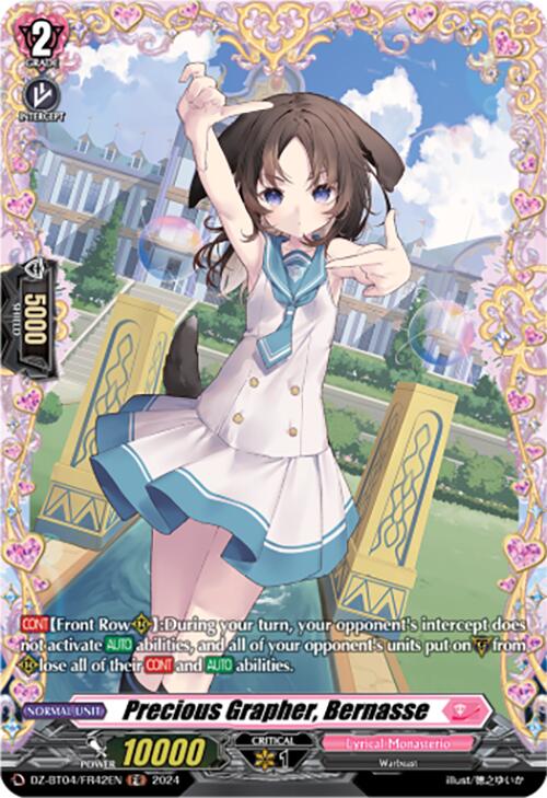 Image of Precious Grapher, Bernasse (DZ-BT04/FR42EN) [Destined Showdown]