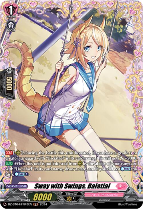 Image of Sway with Swings, Balatial (DZ-BT04/FR43EN) [Destined Showdown]