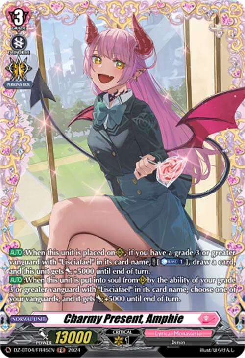 Image of Charmy Present, Amphie (DZ-BT04/FR45EN) [Destined Showdown]