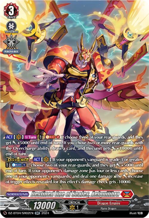 Image of Destined One of Scales, Aelquilibra (DZ-BT04/SR02EN) [Destined Showdown]