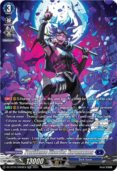 Image of Providence Disorder, Baromagnes (DZ-BT04/SR08EN) [Destined Showdown]