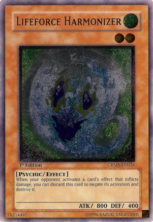 Image of Lifeforce Harmonizer [CRMS-EN026] Ultimate Rare