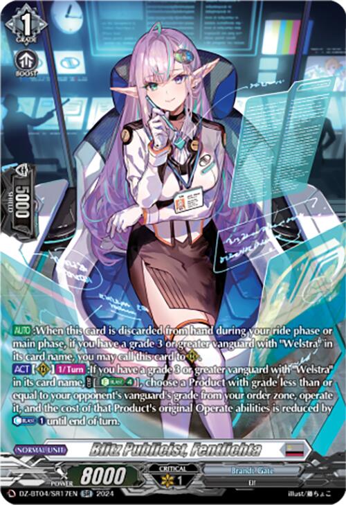 Image of Blitz Publicist, Fentlichta (DZ-BT04/SR17EN) [Destined Showdown]