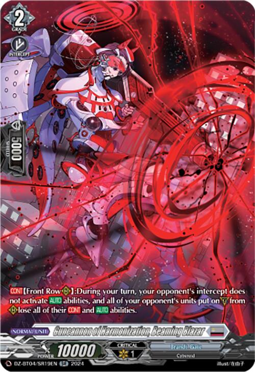 Image of Guncannon of Harmonization, Beaming Blazar (DZ-BT04/SR19EN) [Destined Showdown]