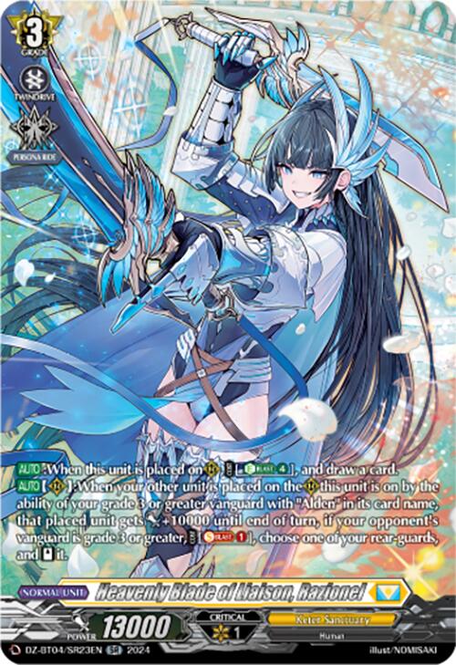 Image of Heavenly Blade of Liaison, Razionel (DZ-BT04/SR23EN) [Destined Showdown]
