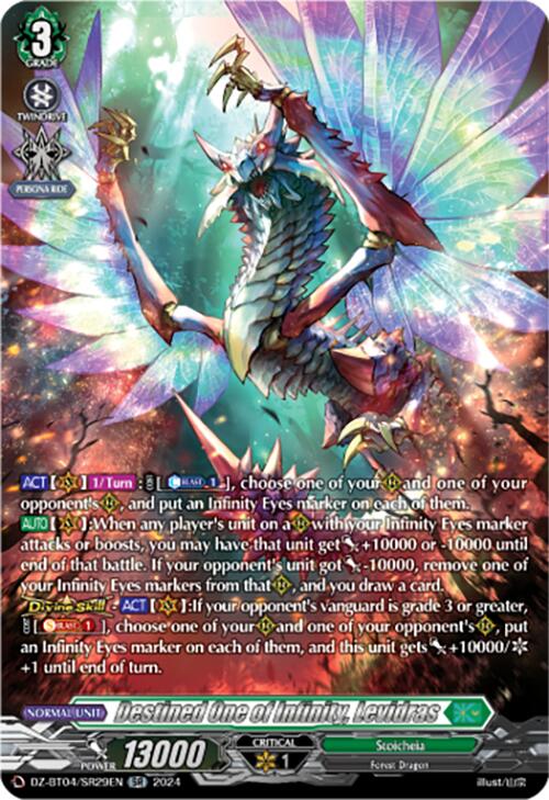 Image of Destined One of Infinity, Levidras (DZ-BT04/SR29EN) [Destined Showdown]