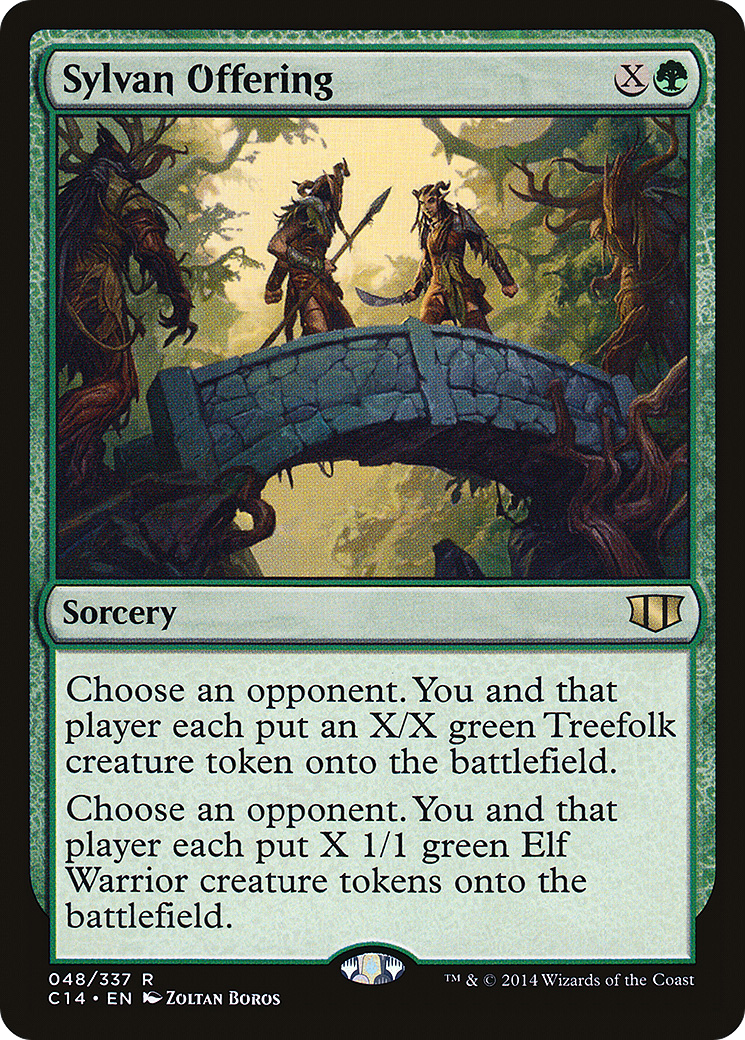 Image of Sylvan Offering [Commander 2014]