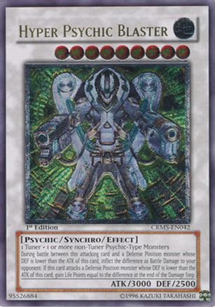 Image of Hyper Psychic Blaster [CRMS-EN042] Ultimate Rare