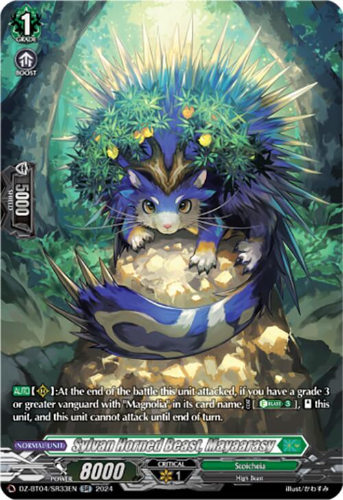 Image of Sylvan Horned Beast, Mayaarasy (DZ-BT04/SR33EN) [Destined Showdown]